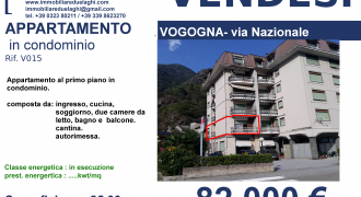 appartamento al primo piano in residenza condominiale a Vogogna – via Nazionale 119